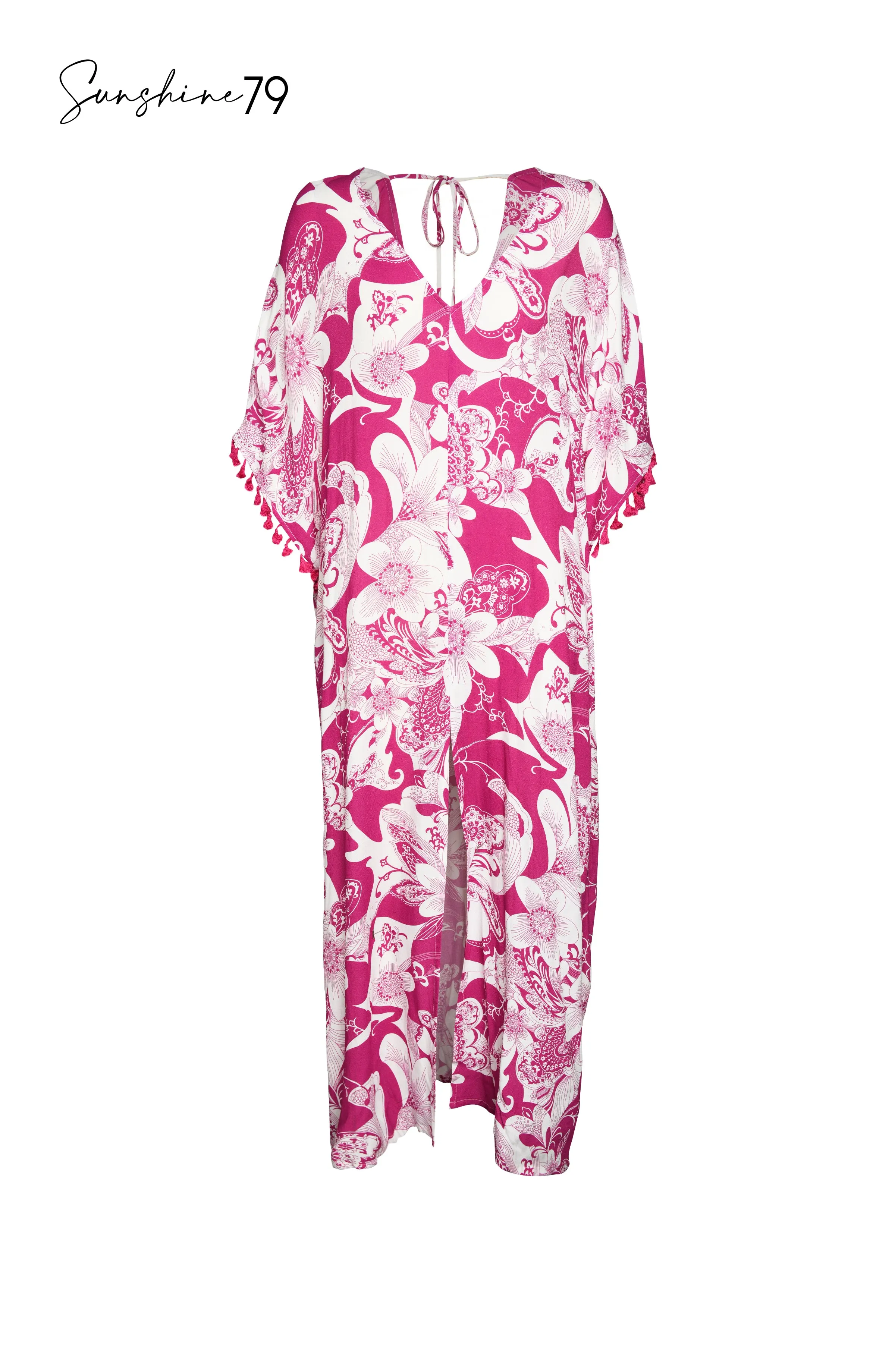 Sunshine 79 Boho Blooms Maxi Dress - FINAL SALE sold by La Blanca product image thumbnail 3