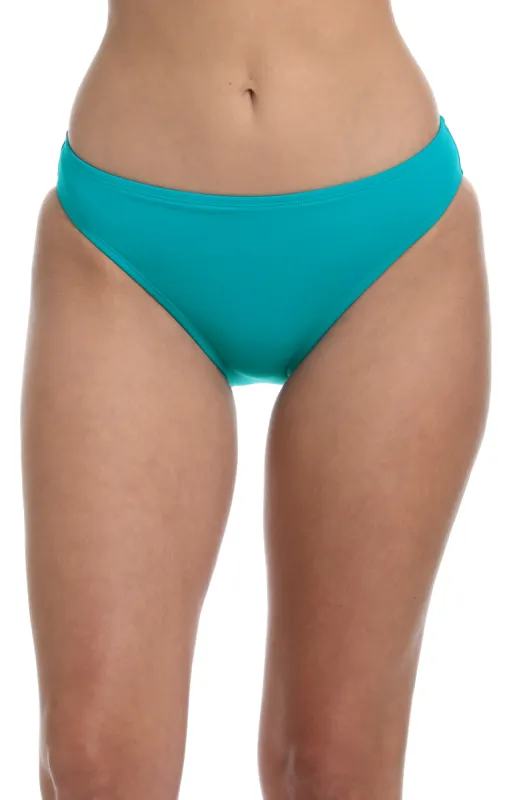 Island Goddess Hipster Bottom - Turquoise (Final Sale) sold by La Blanca