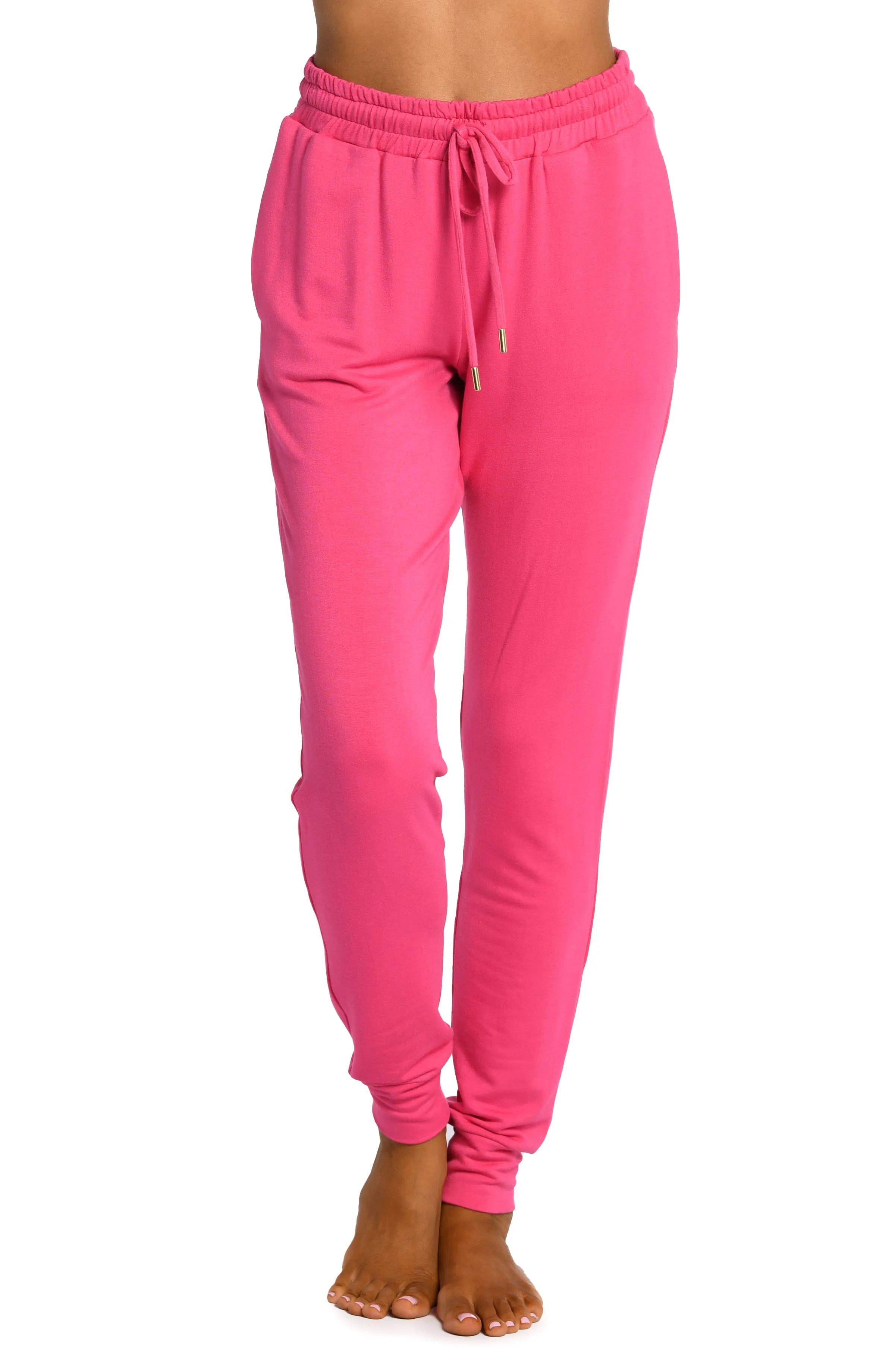 Living In Leisure French Terry Knit Joggers - FINAL SALE sold by La Blanca