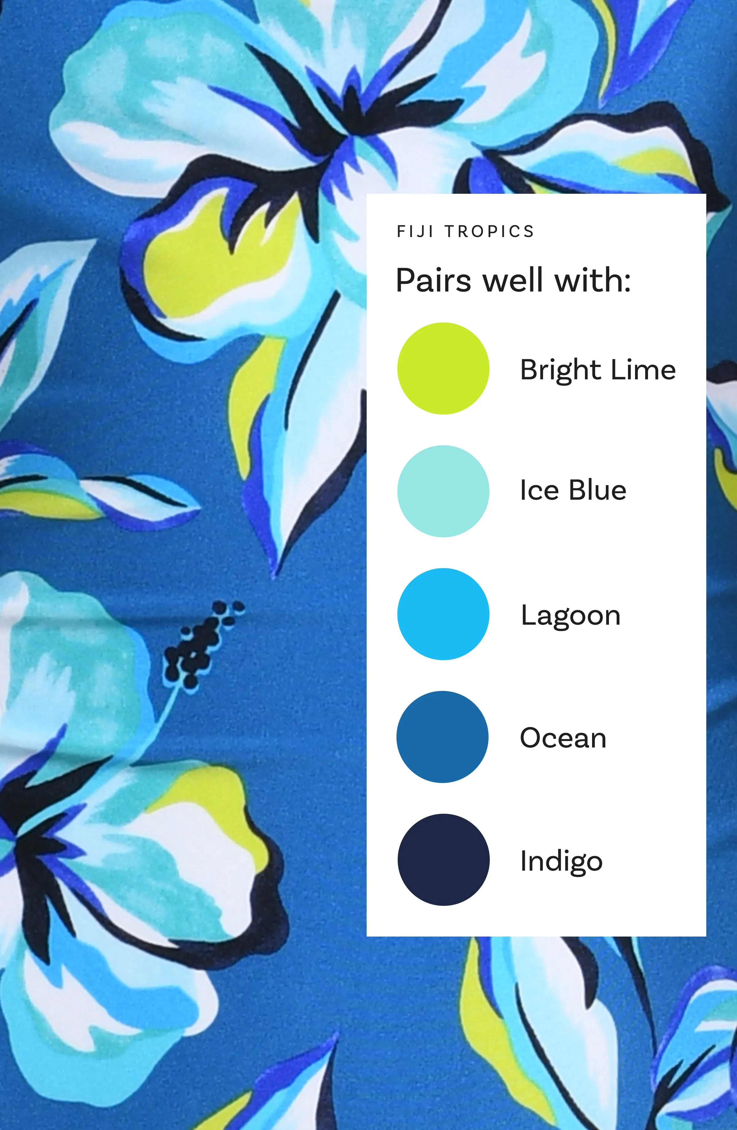 Fiji Tropics Off-The-Shoulder Cover Up Dress sold by La Blanca product image thumbnail 5