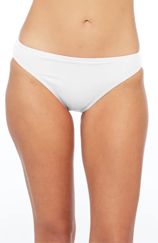 Island Goddess Hipster Bottom - White sold by La Blanca