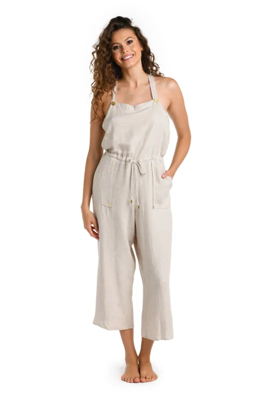 Delphine Coast Wide Leg Jumpsuit Cover Up - FINAL SALE sold by La Blanca