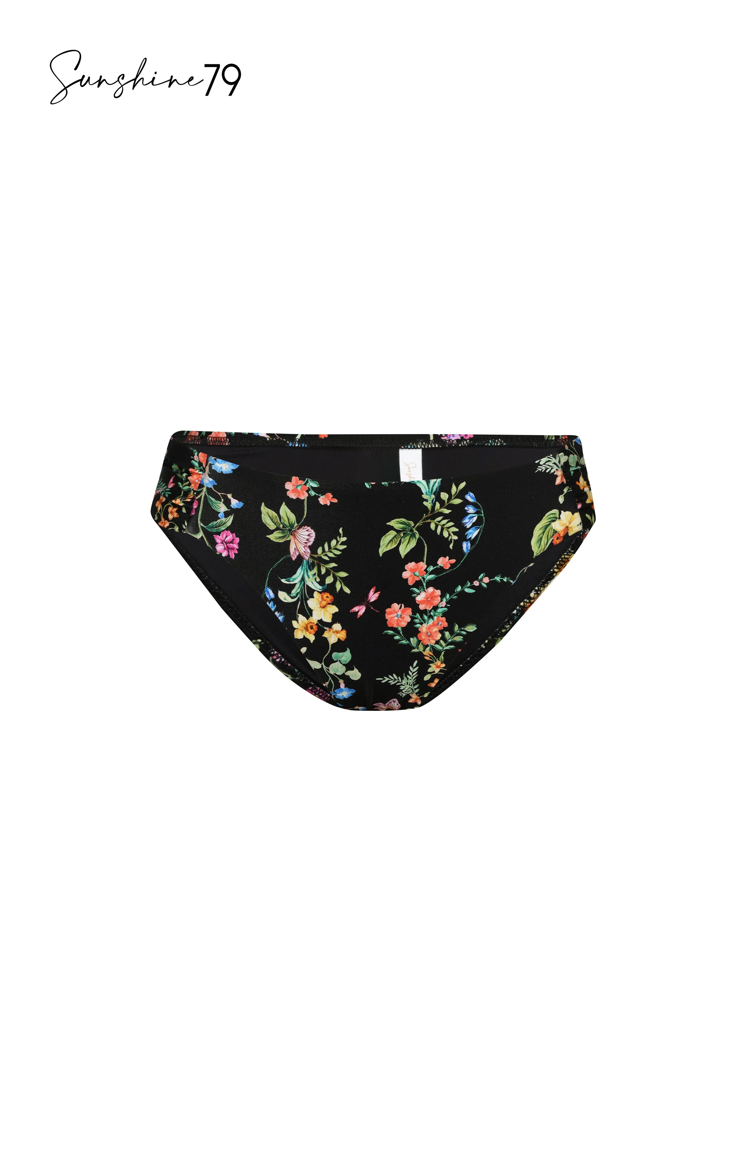 Sunshine 79 Wildflower Vines Side Shirred Hipster Bottom - FINAL SALE sold by La Blanca product image thumbnail 5