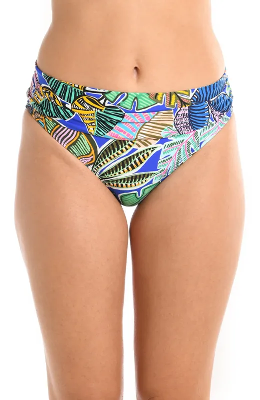 Neon Nights Shirred Band Hipster Bottom sold by La Blanca