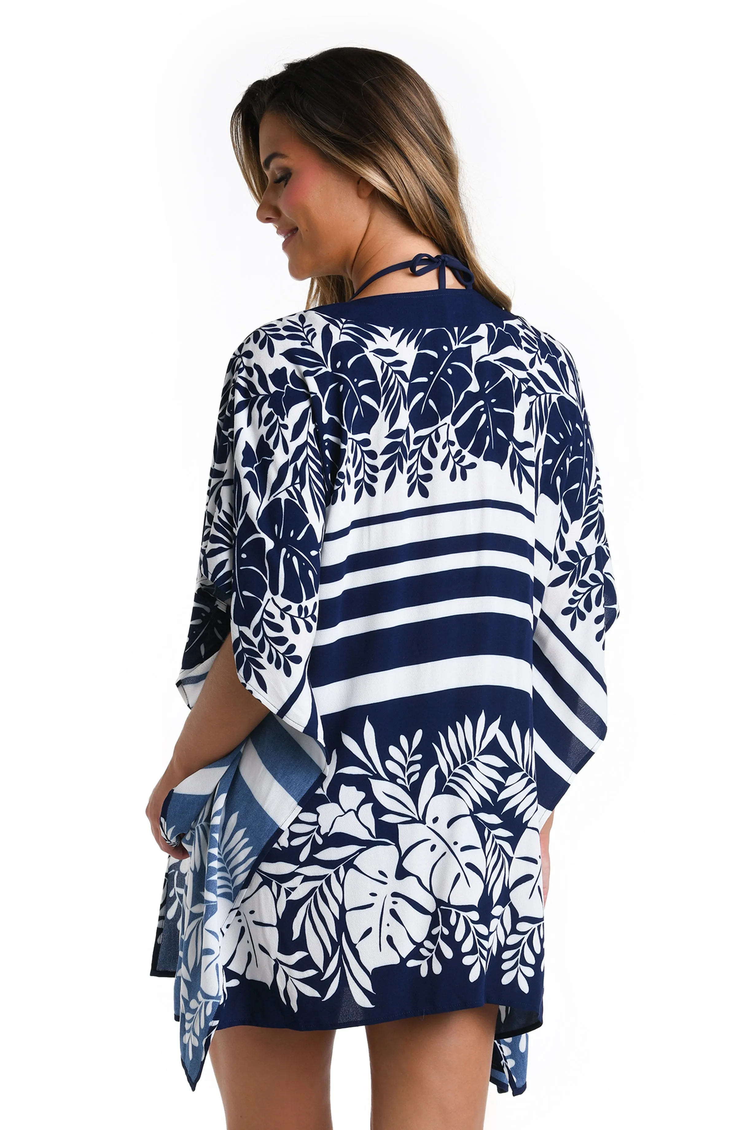 Beach Bungalow Lace Front Caftan Cover Up - FINAL SALE sold by La Blanca product image thumbnail 2