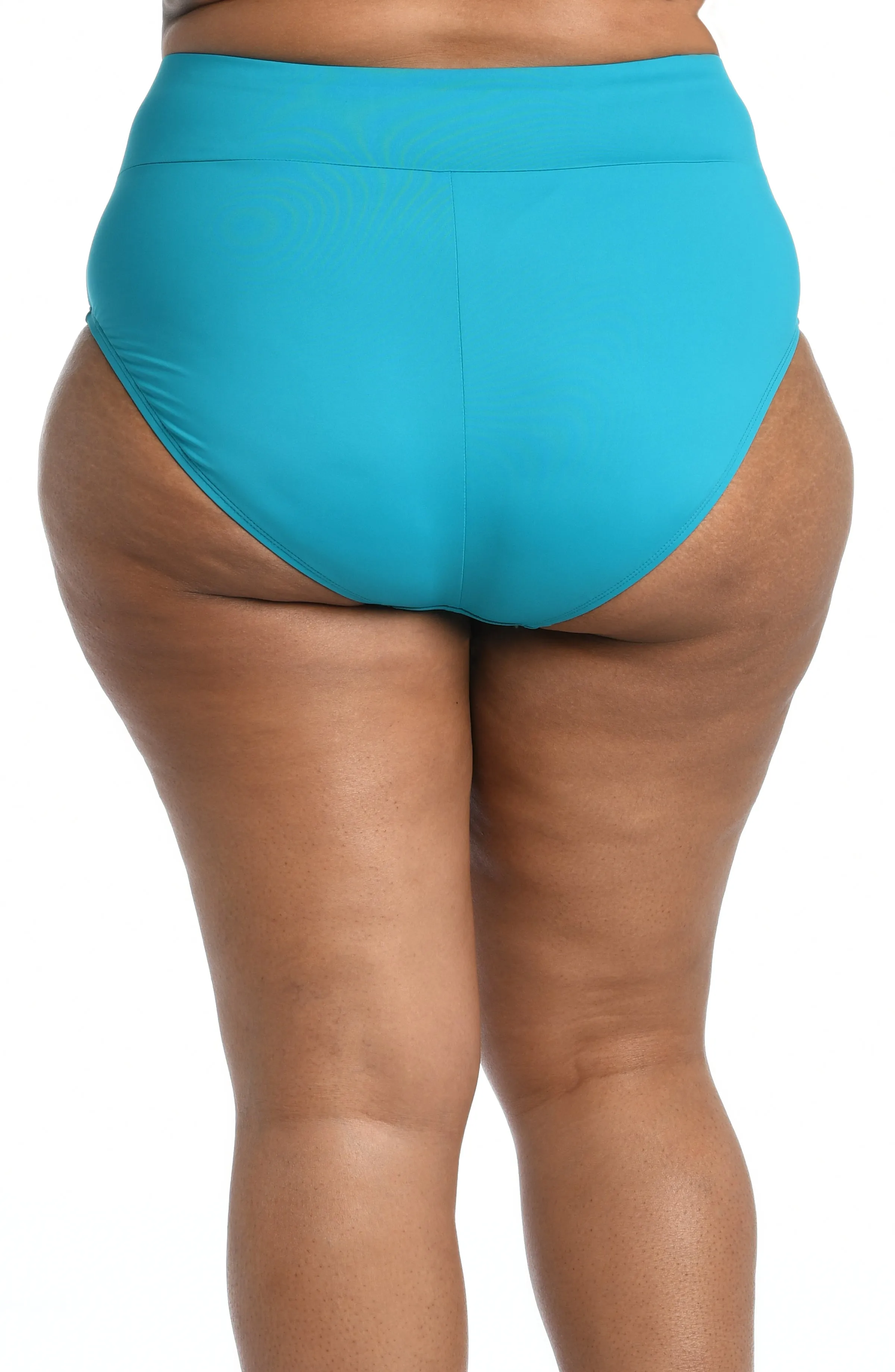 Island Goddess High Waist Bottom - Turquoise - FINAL SALE sold by La Blanca product image thumbnail 2