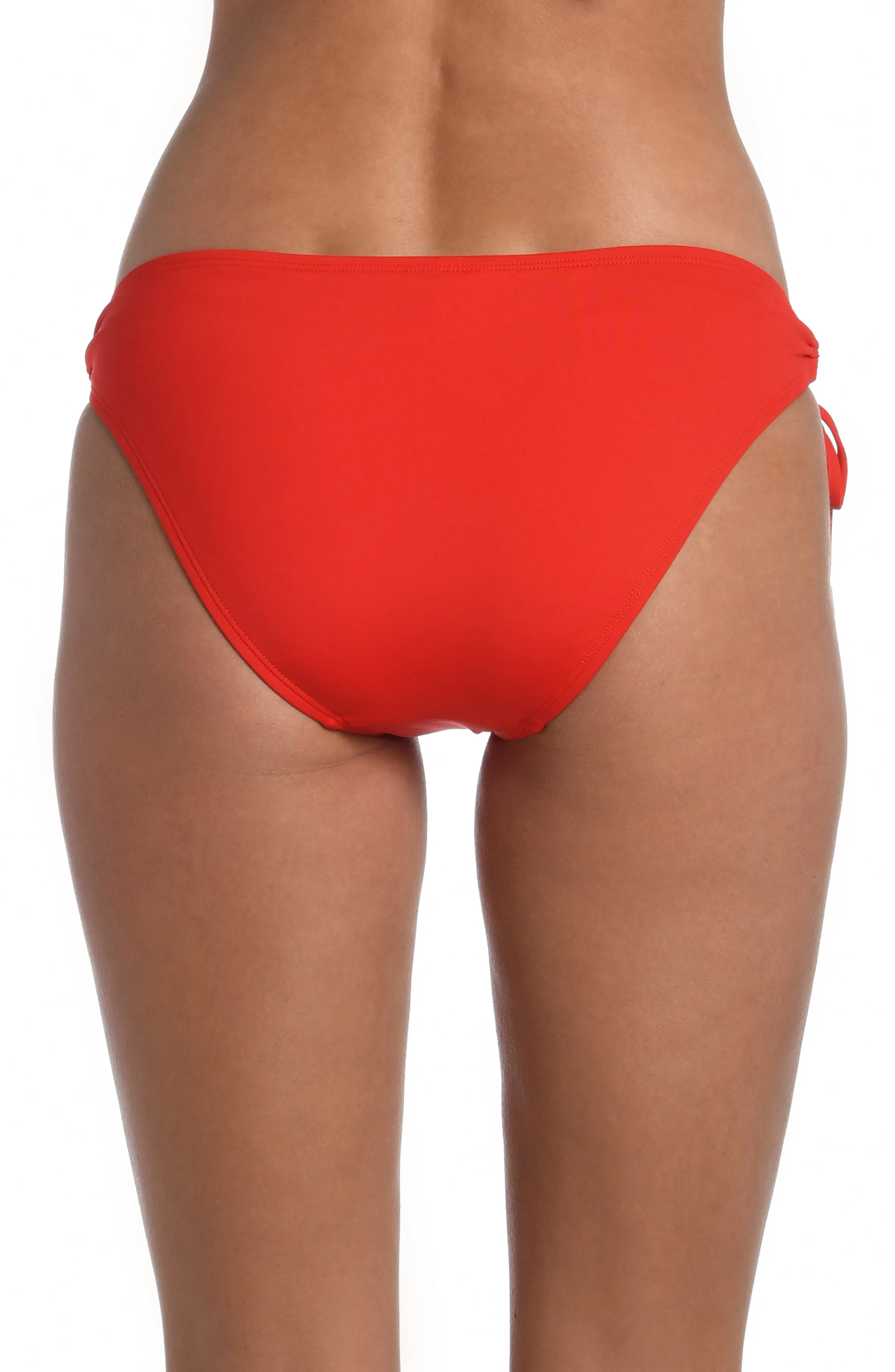 Island Goddess Side Tie Hipster Bottom - Cherry (Final Sale) sold by La Blanca product image thumbnail 2