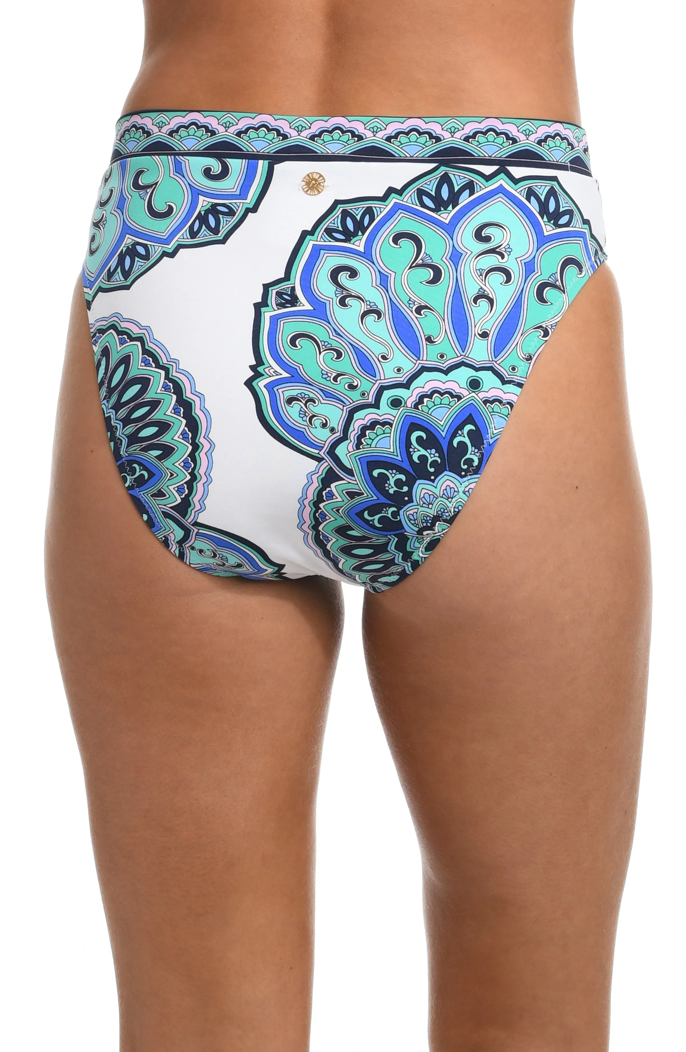 Sunshine 79 Mellow Medallion High-Waist Bottom - FINAL SALE sold by La Blanca product image thumbnail 2