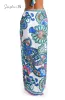 Sunshine 79 Feel Good Paisley Pareo Wrap Cover Up sold by La Blanca