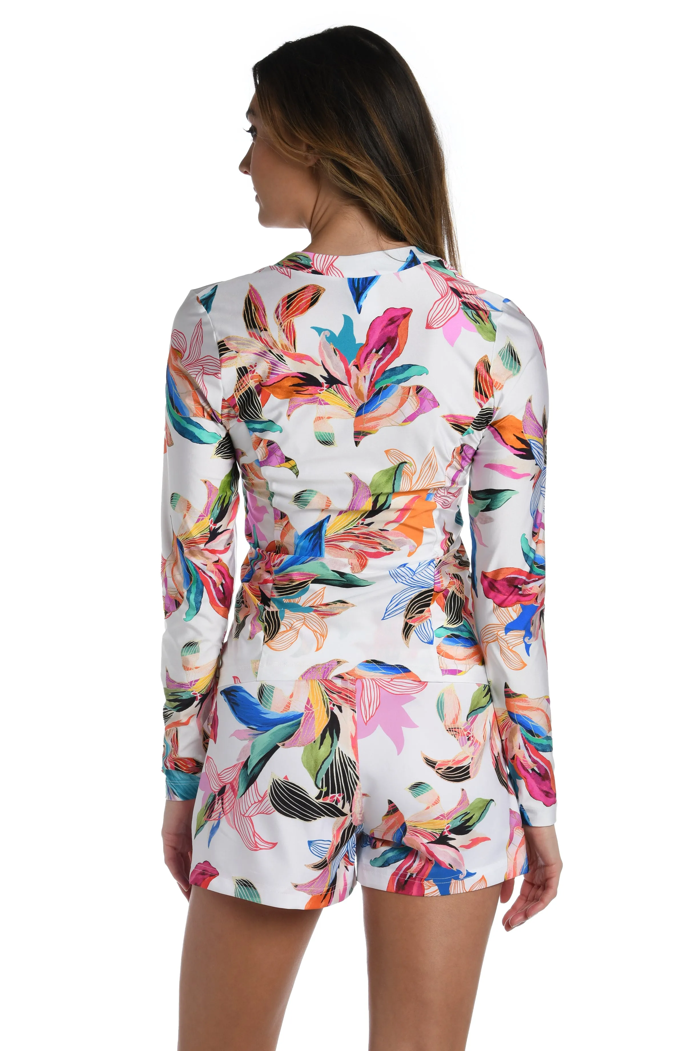 Paradise City Half Zip Rashguard (Final Sale) sold by La Blanca product image thumbnail 2