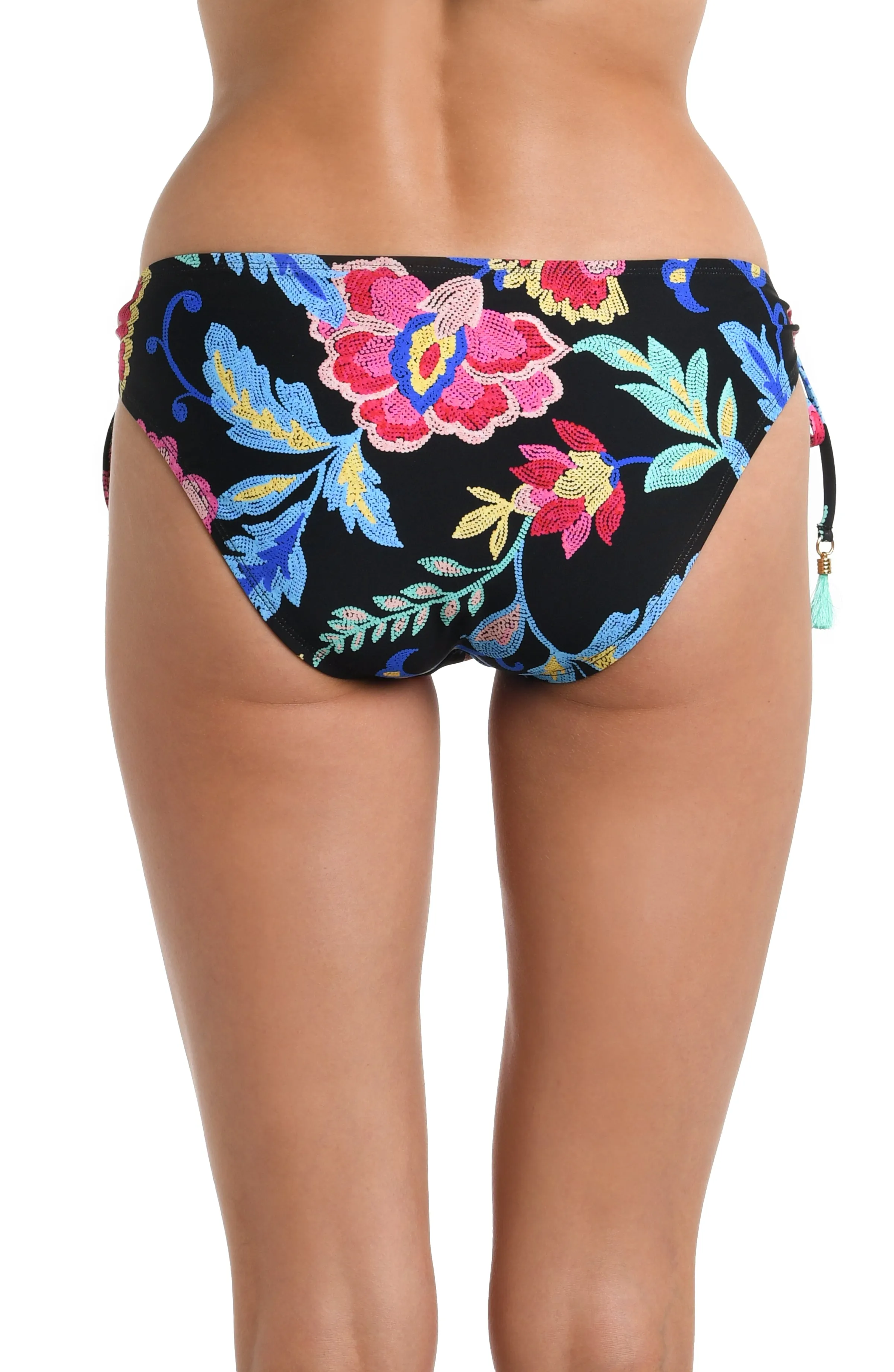 Midnight Magic Side Tie Hipster Bottom - FINAL SALE sold by La Blanca product image thumbnail 2
