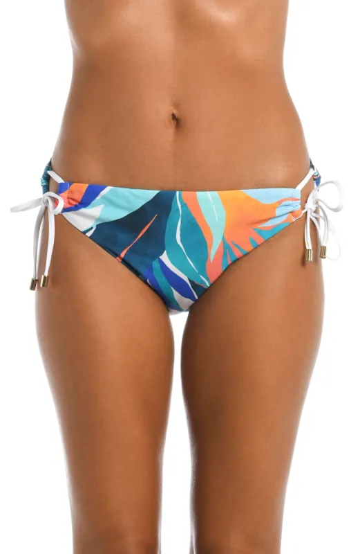 Coastal Palms Side Tie Hipster Bottom - FINAL SALE sold by La Blanca