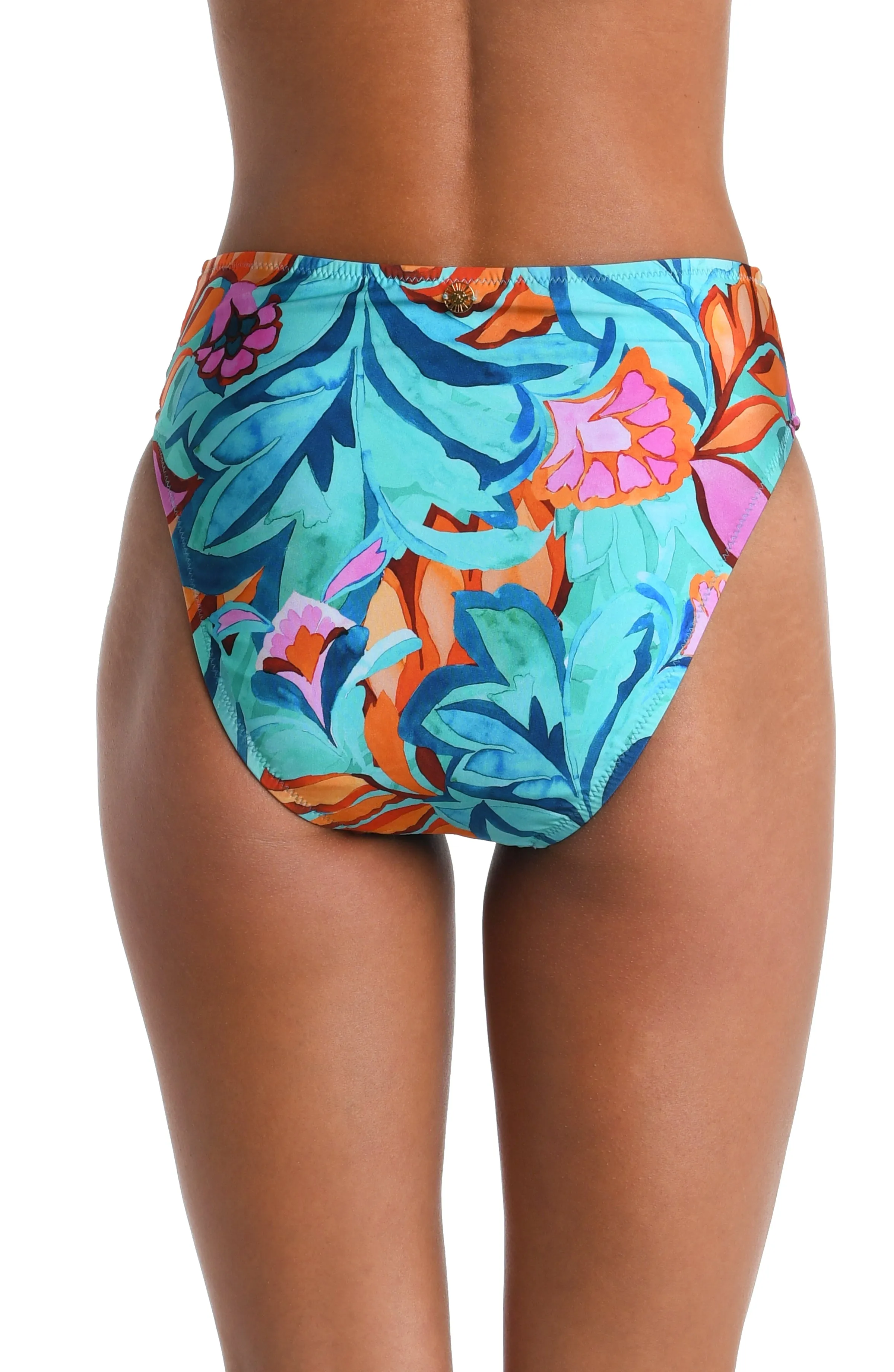 Sunshine 79 Polynesia Tropics High-Waist Bottom - FINAL SALE sold by La Blanca product image thumbnail 2