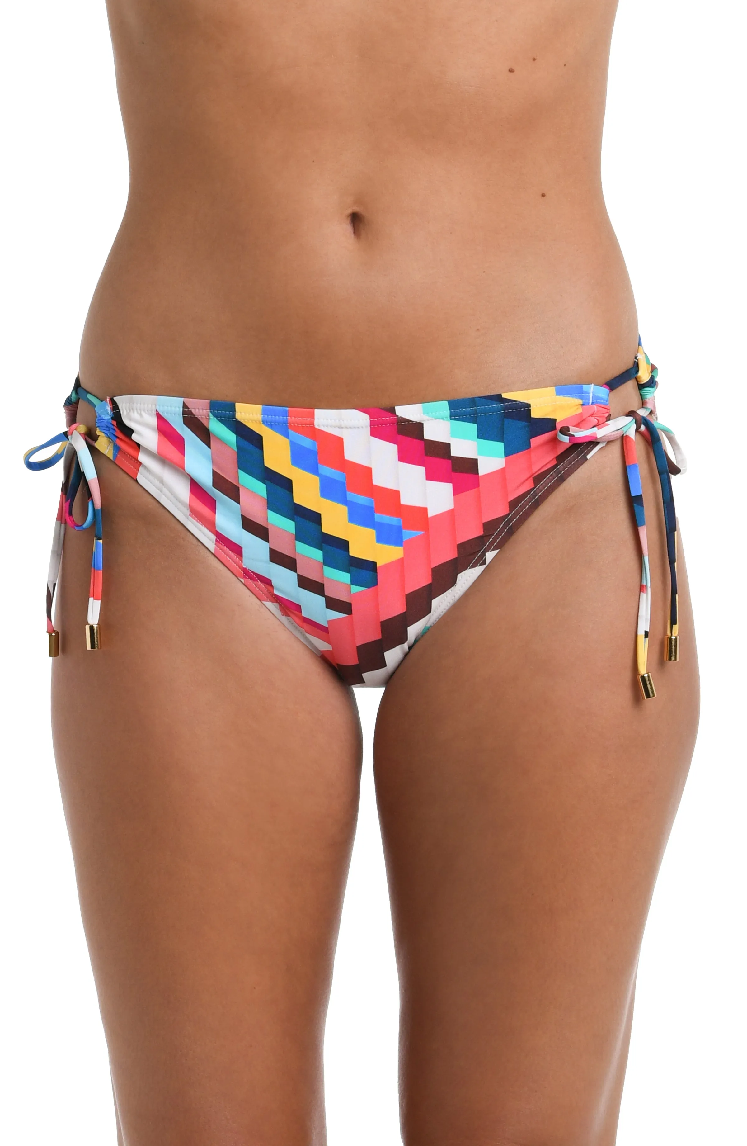 Slice Of Paradise Side Tie Hipster Bottom - FINAL SALE sold by La Blanca