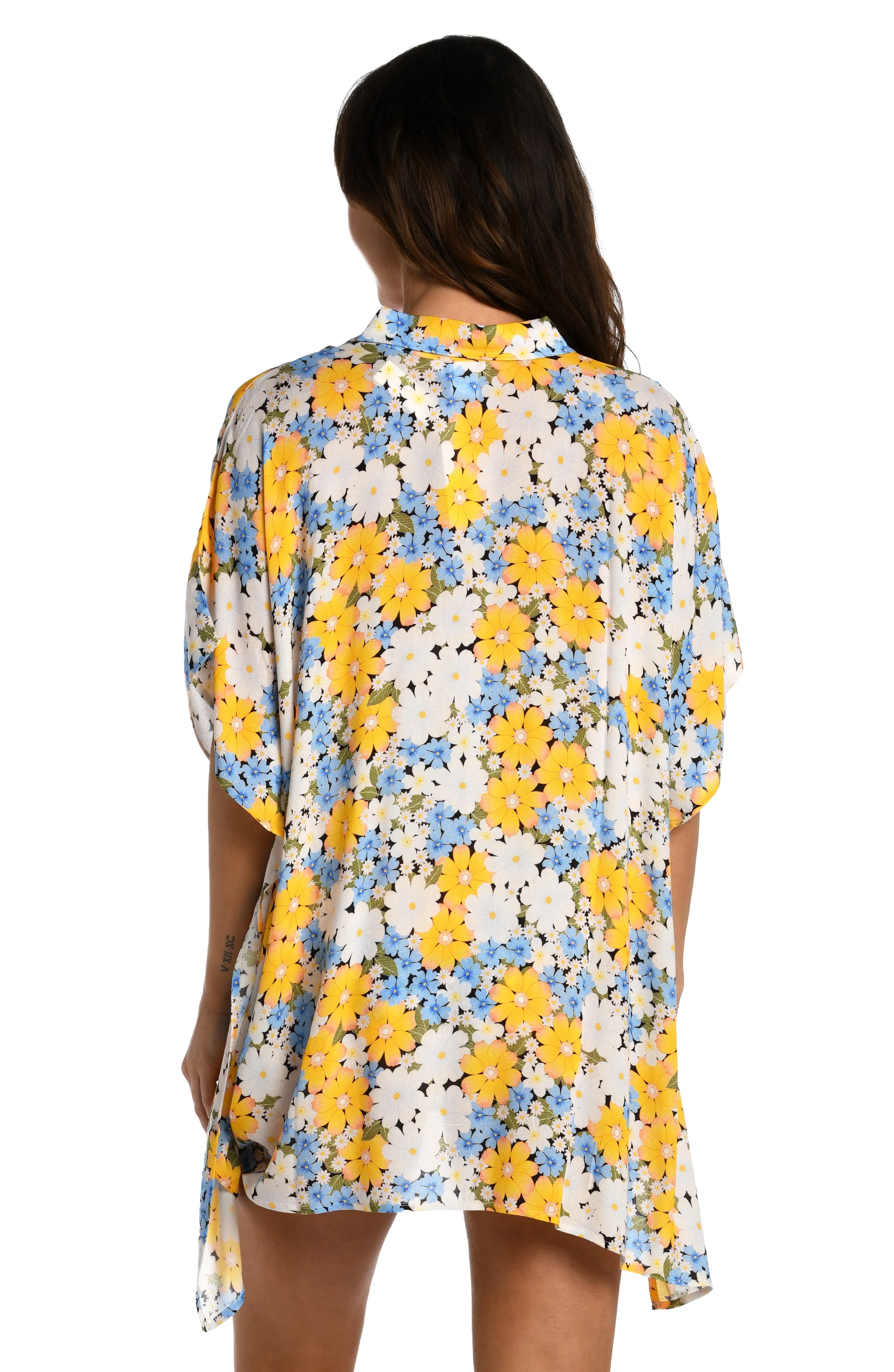 Sunshine 79 Daisy Daze Resort Button Down Shirt (Final Sale) sold by La Blanca product image thumbnail 2