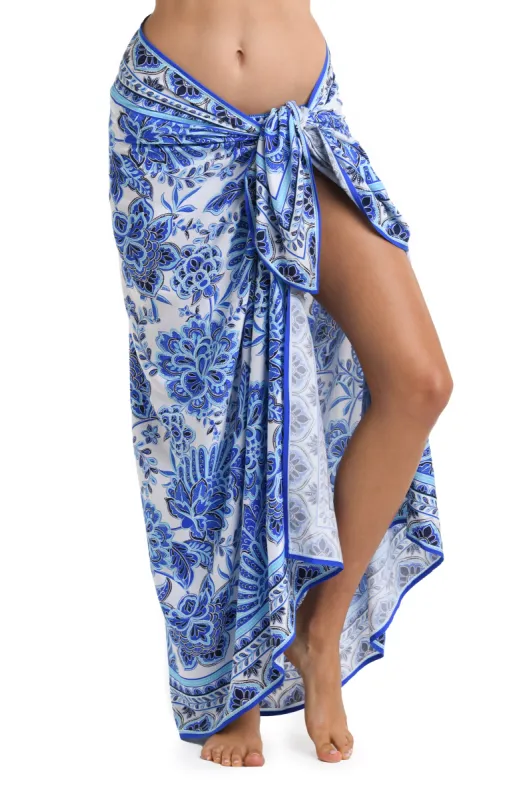 Beyond The Pacific Pareo Wrap Cover Up sold by La Blanca