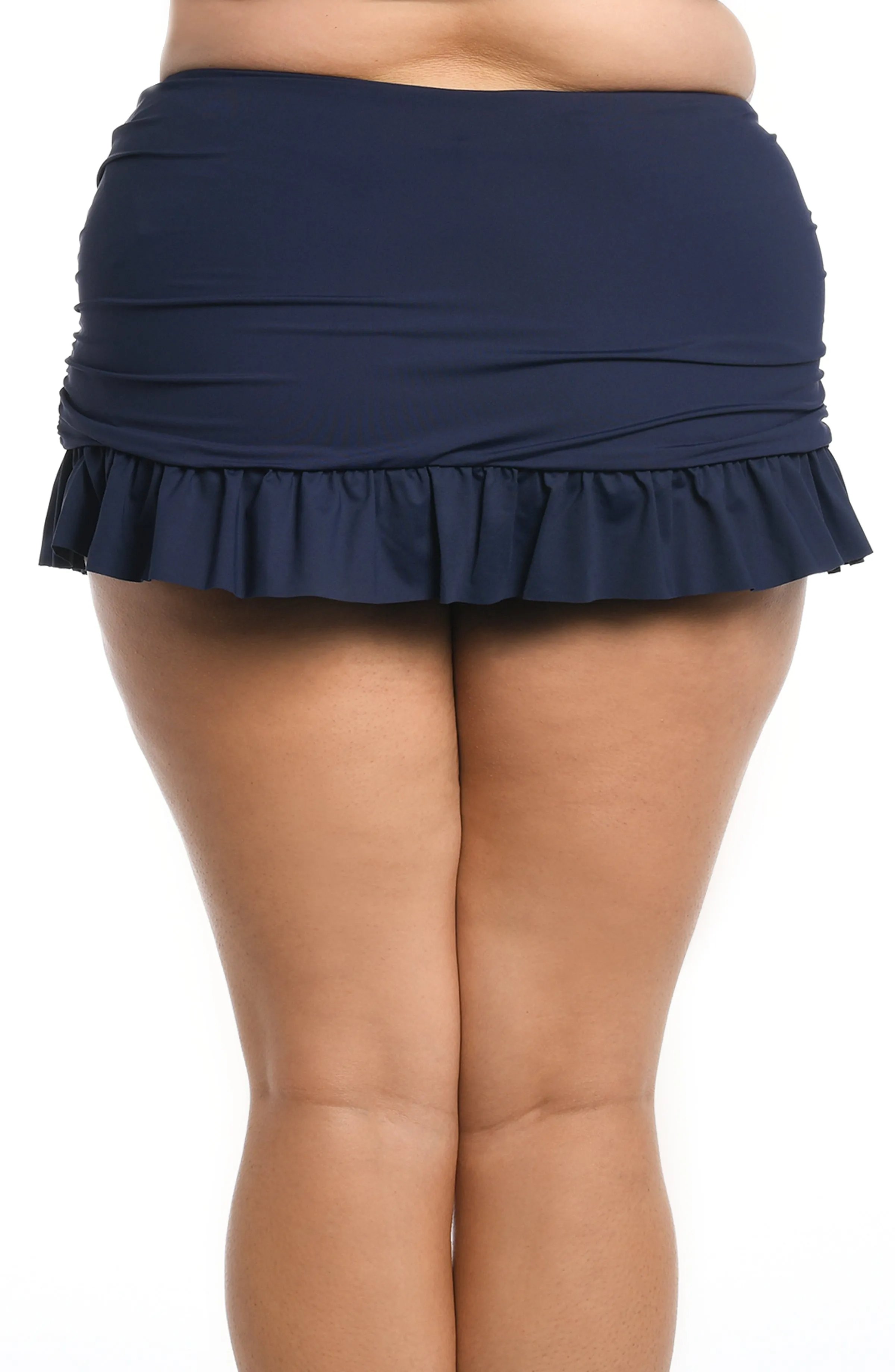 Island Goddess Ruffle Skirted Bottom - Indigo sold by La Blanca product image thumbnail 4