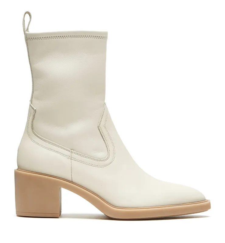 PARKS LEATHER BOOTIE sold by La CANADIENNE
