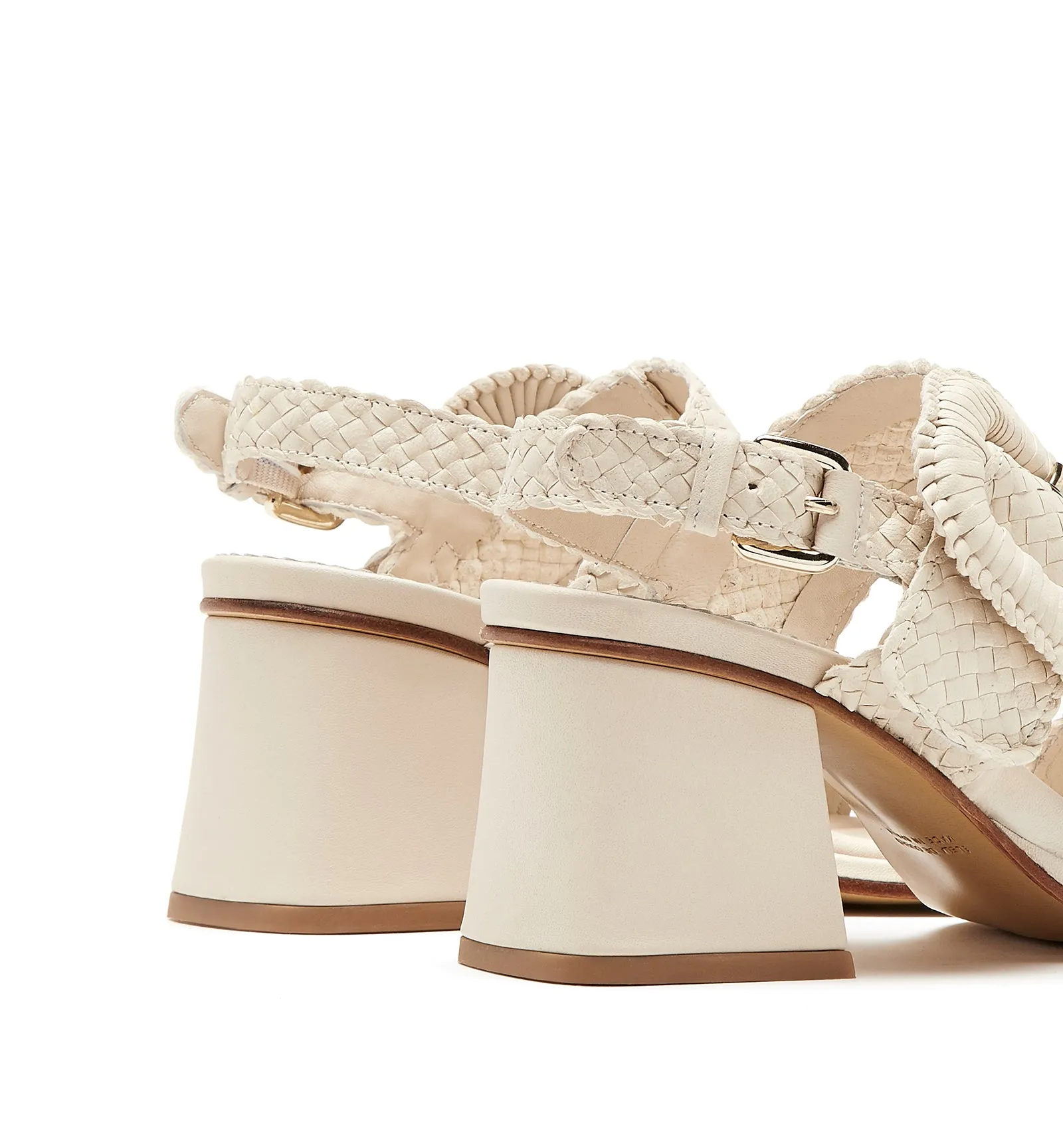 PARADISE WOVEN LEATHER SANDAL sold by La CANADIENNE product image thumbnail 4