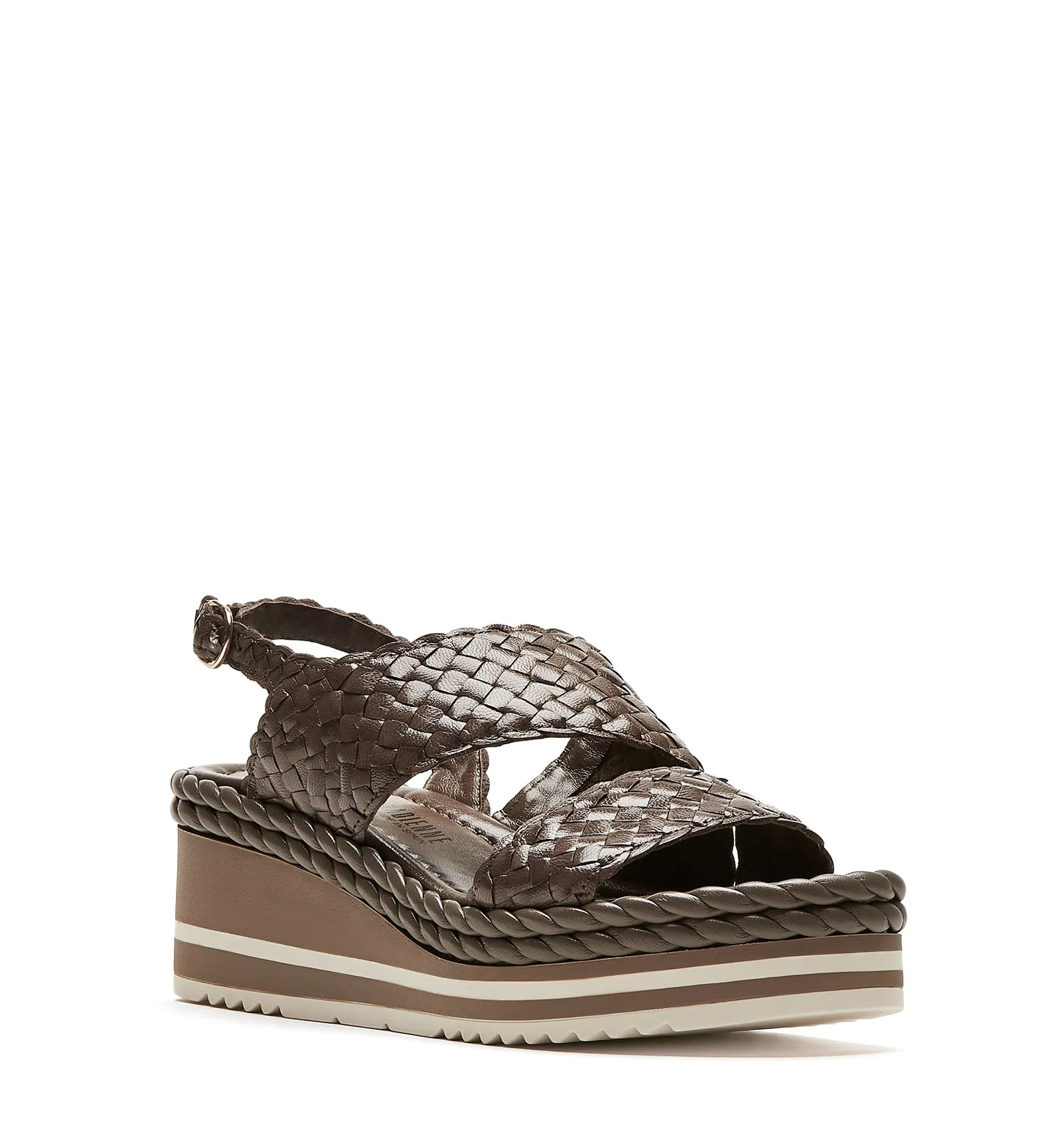 PASO WOVEN LEATHER SANDAL sold by La CANADIENNE product image thumbnail 2