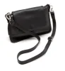 MEDAL DOUBLE ZIP LEATHER BAG sold by La CANADIENNE