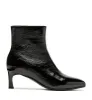 AMELY CRINKLE LEATHER BOOTIE sold by La CANADIENNE