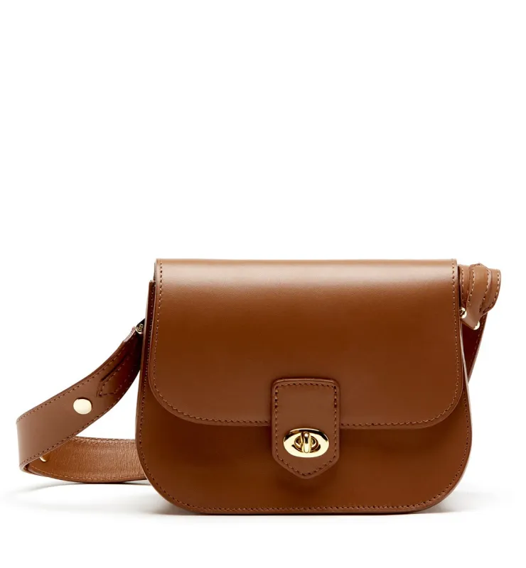 PRESTA LEATHER SHOULDER BAG sold by La CANADIENNE