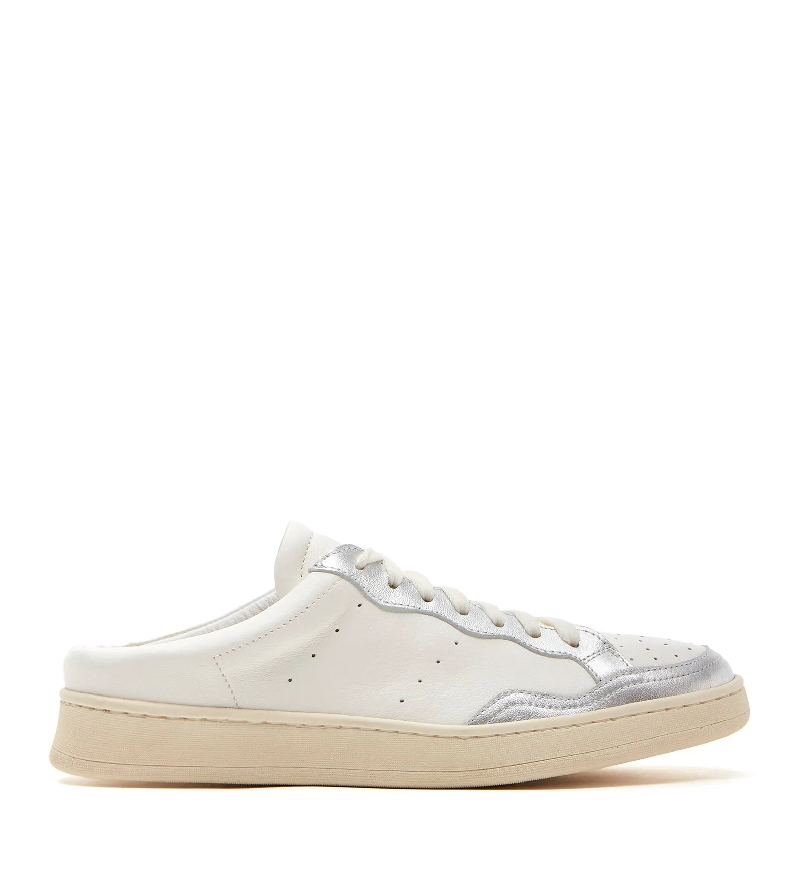 MERIT LEATHER SNEAKER MULE sold by La CANADIENNE