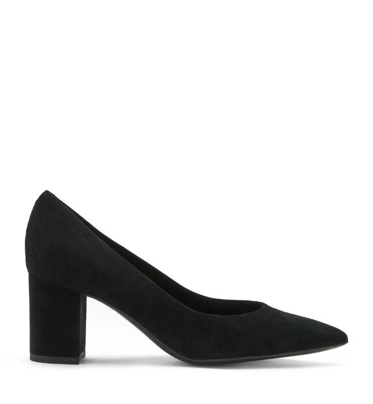 RAWDON SUEDE PUMP sold by La CANADIENNE