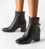 JORDANNA LEATHER BOOTIE sold by La CANADIENNE