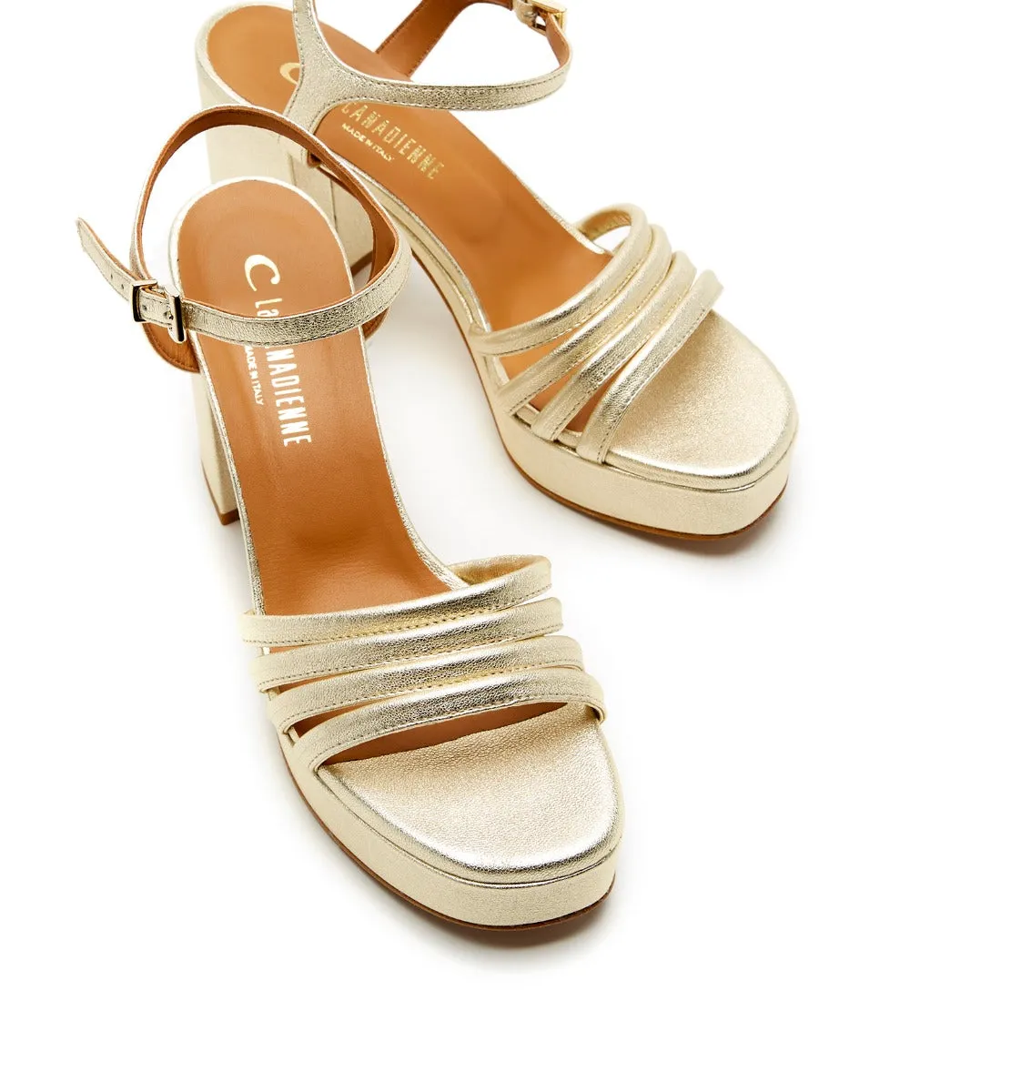 ROGUEPLAT LEATHER SANDAL sold by La CANADIENNE product image thumbnail 4