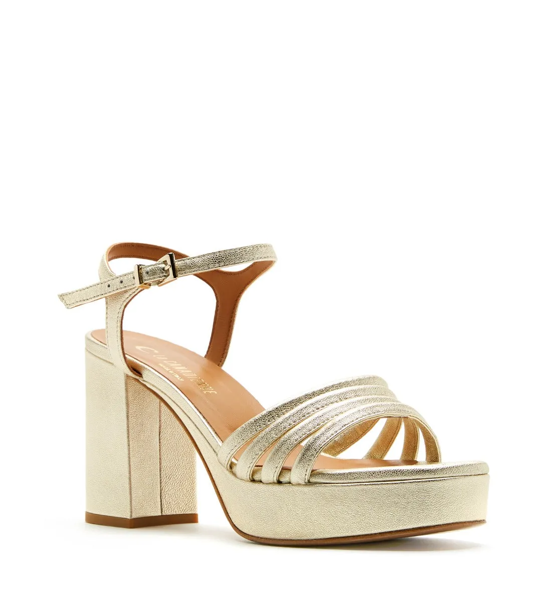 ROGUEPLAT LEATHER SANDAL sold by La CANADIENNE product image thumbnail 3