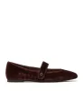 FIFER MARY JANE VELVET FLAT sold by La CANADIENNE