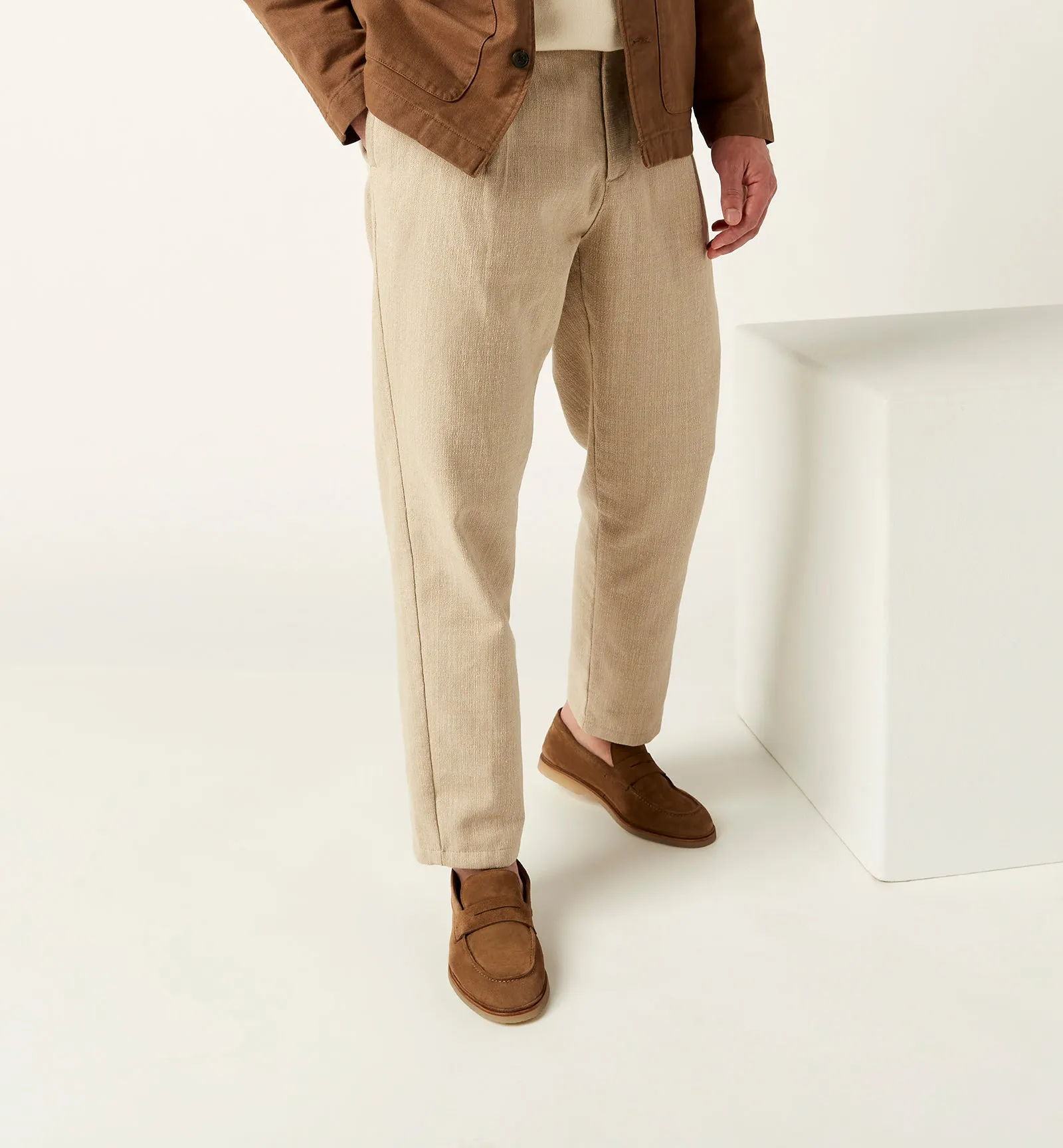 MALIK MEN'S SUEDE LOAFER sold by La CANADIENNE product image thumbnail 2