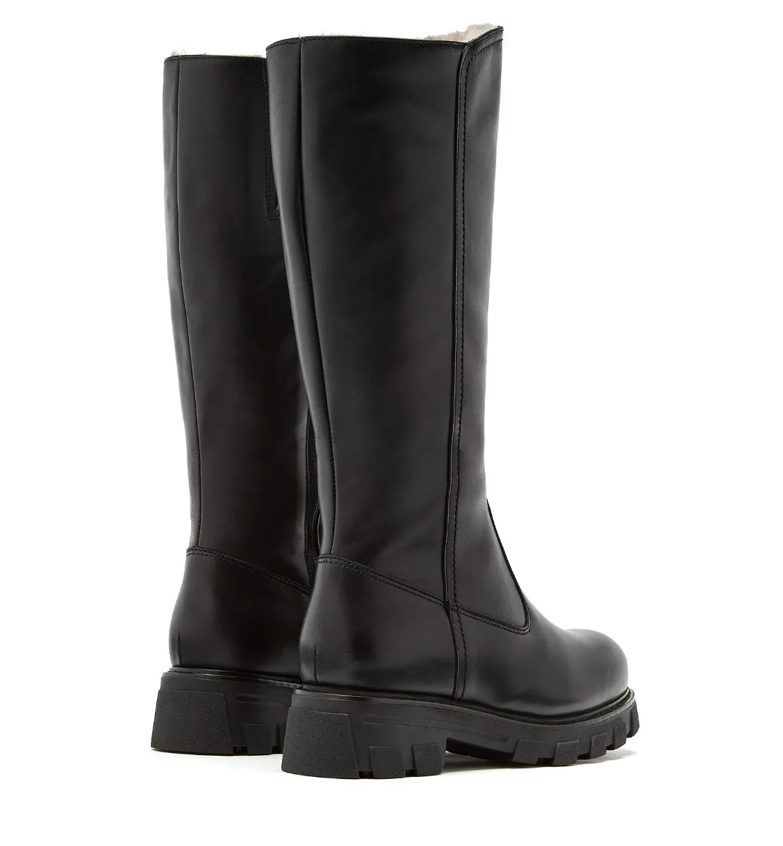 AXEL SHEARLING-LINED LEATHER BOOT sold by La CANADIENNE product image thumbnail 4
