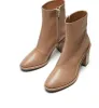 ARMIE LEATHER BOOTIE sold by La CANADIENNE