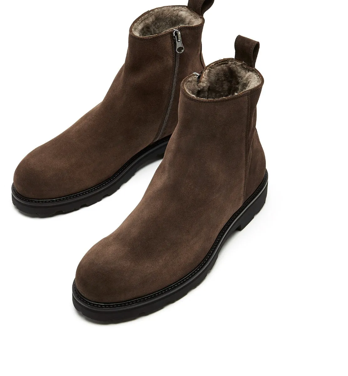 LUDO MEN'S SHEARLING-LINED SUEDE BOOT sold by La CANADIENNE product image thumbnail 3