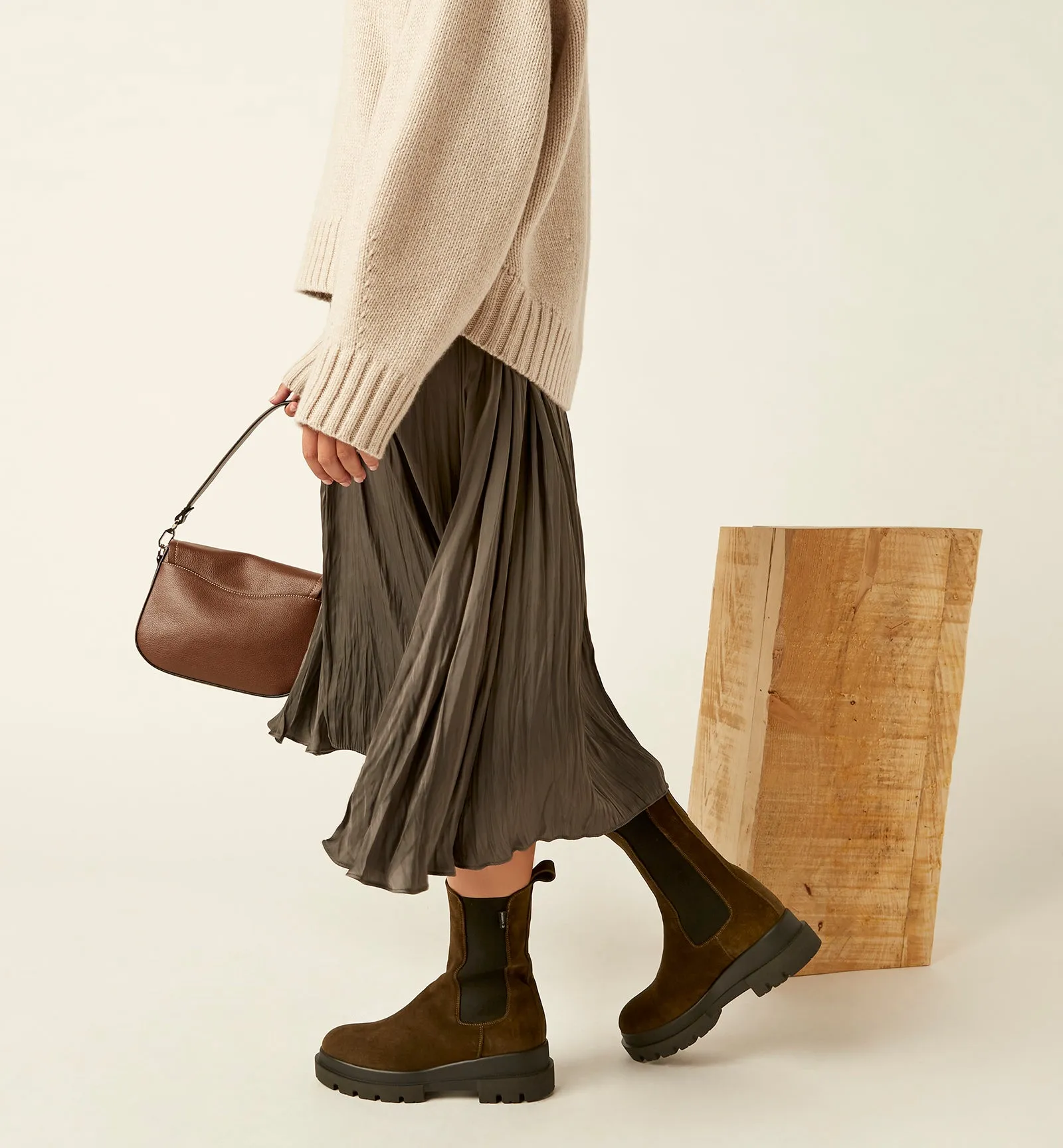 BRAYDON SUEDE BOOT sold by La CANADIENNE product image thumbnail 2