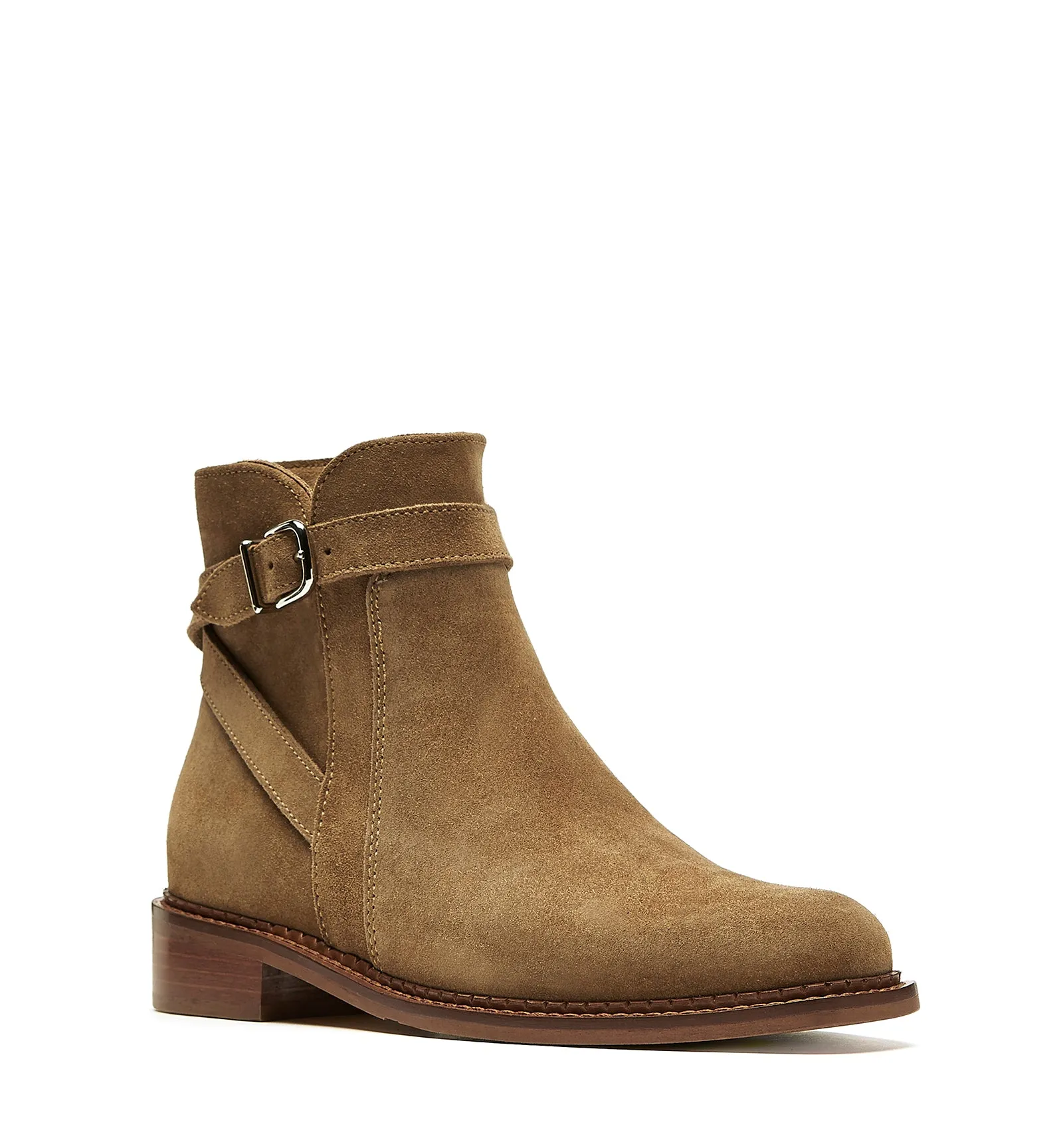 SILVIA SUEDE BOOTIE sold by La CANADIENNE product image thumbnail 2