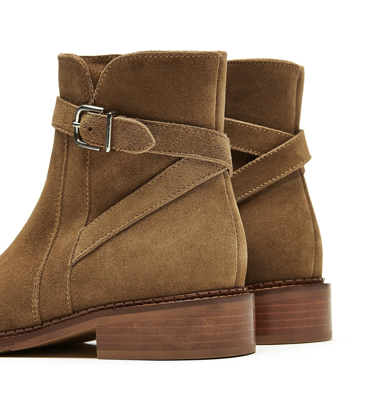 SILVIA SUEDE BOOTIE sold by La CANADIENNE product image thumbnail 4