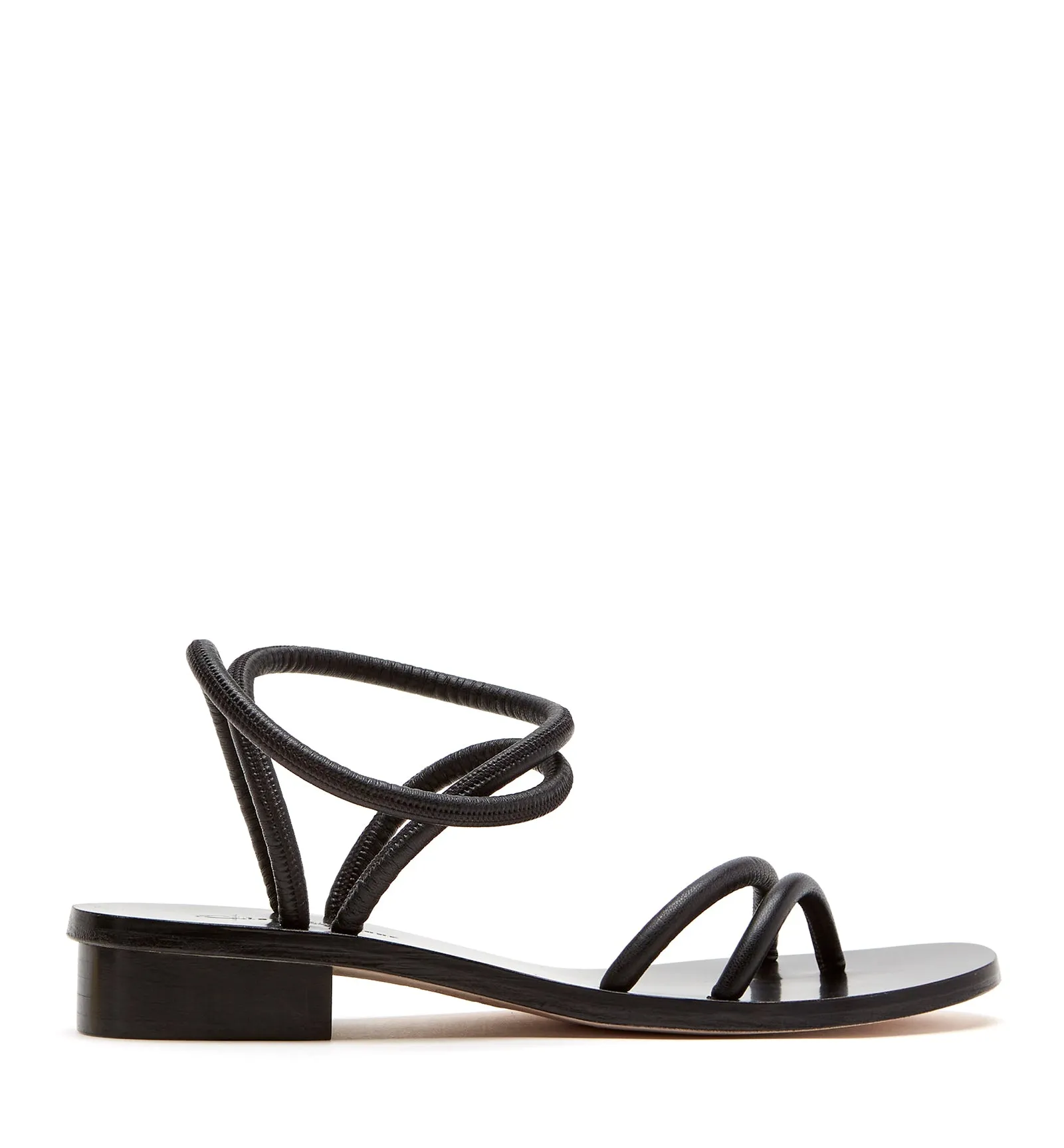 GENNY LEATHER SANDAL sold by La CANADIENNE