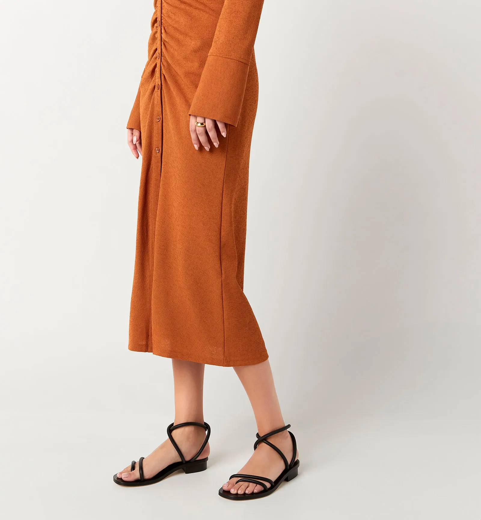 GENNY LEATHER SANDAL sold by La CANADIENNE product image thumbnail 5