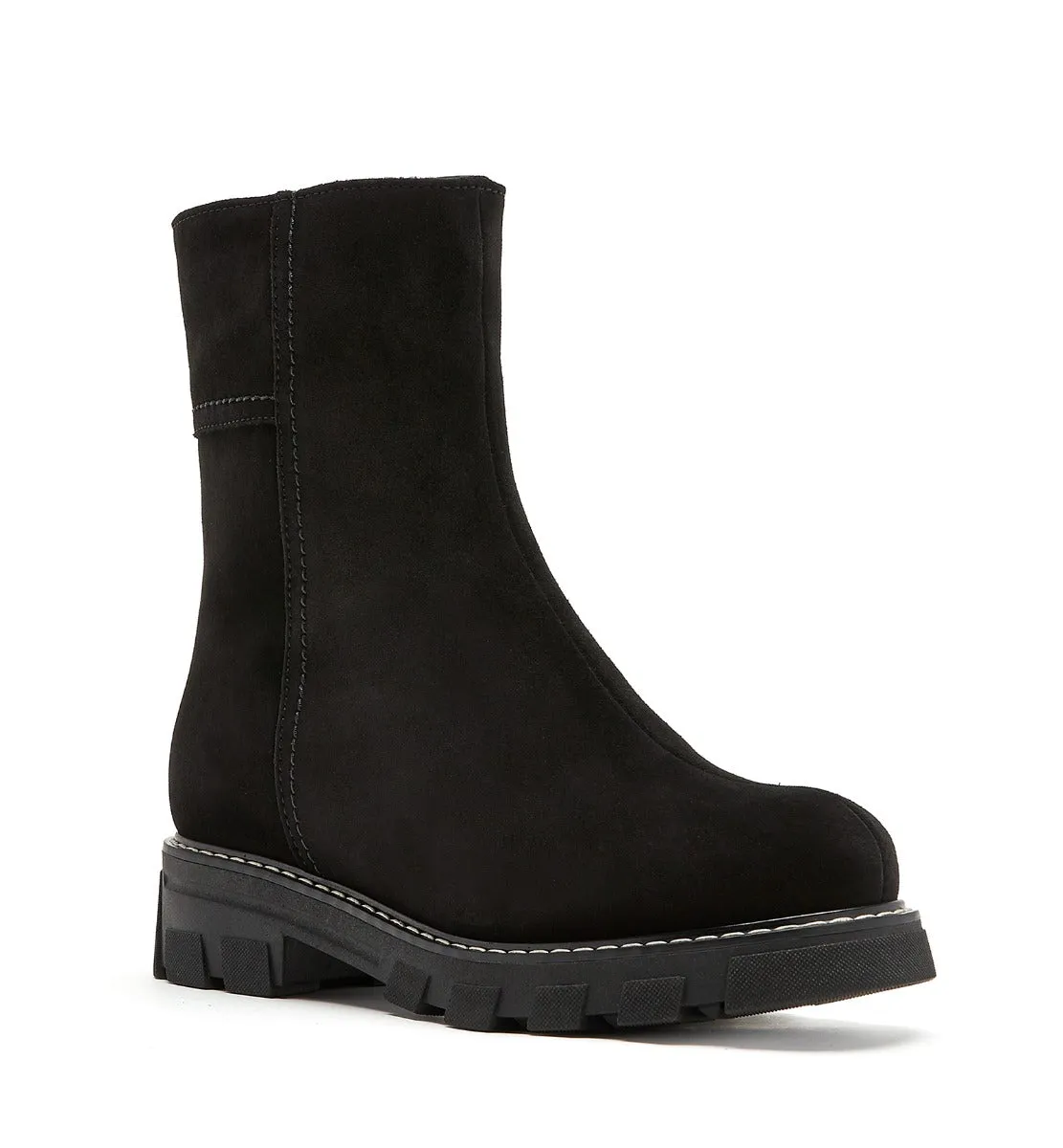 AUTUMN SHEARLING-LINED SUEDE BOOTIE sold by La CANADIENNE product image thumbnail 2