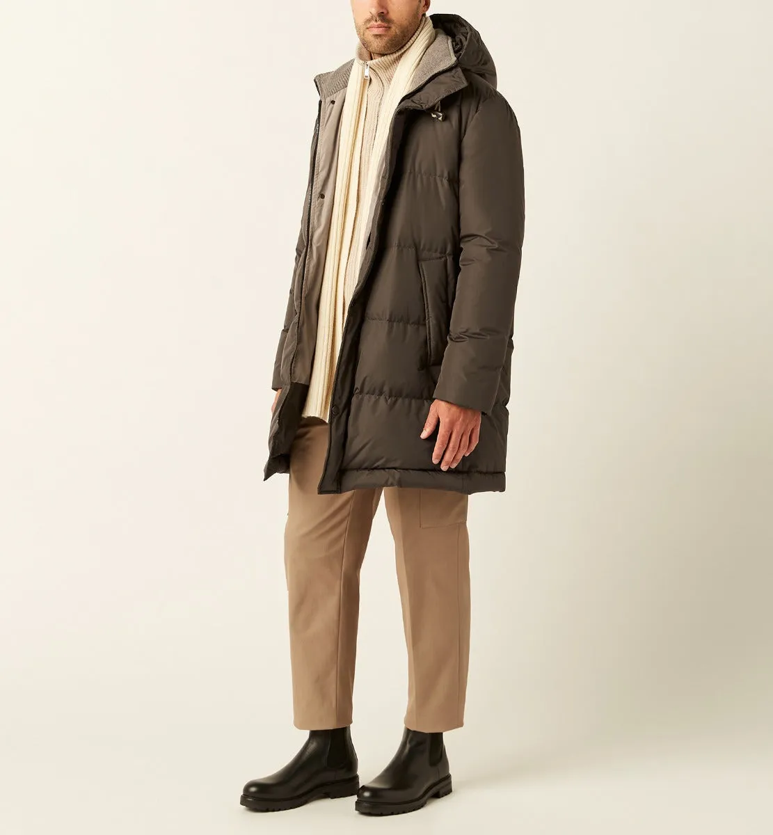 NELTON MEN'S DOWN COAT sold by La CANADIENNE product image thumbnail 4