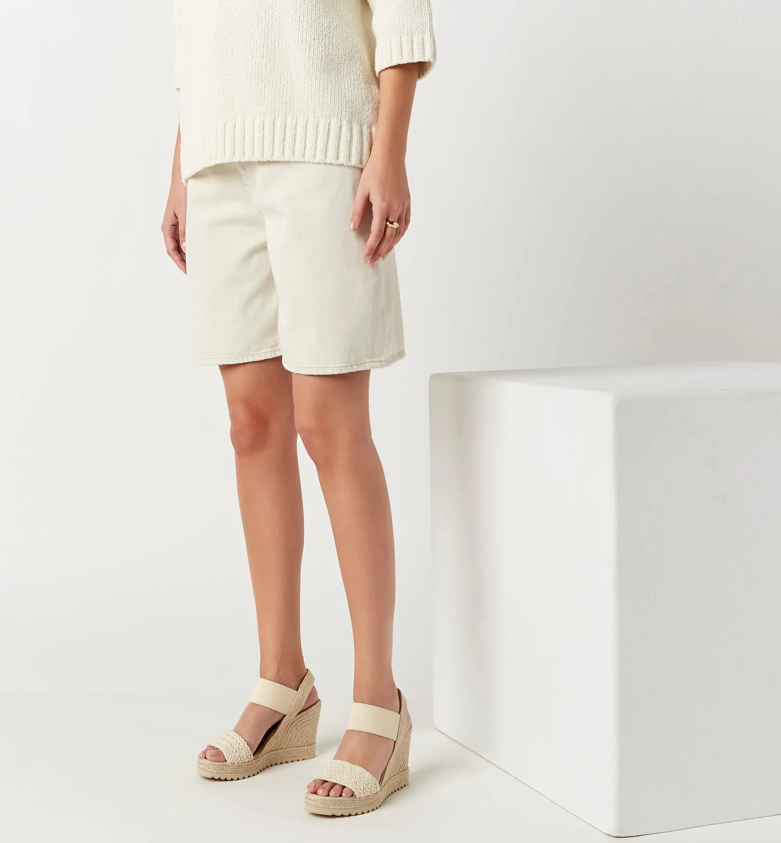 CHARIOT FABRIC WEDGE SANDAL sold by La CANADIENNE product image thumbnail 5