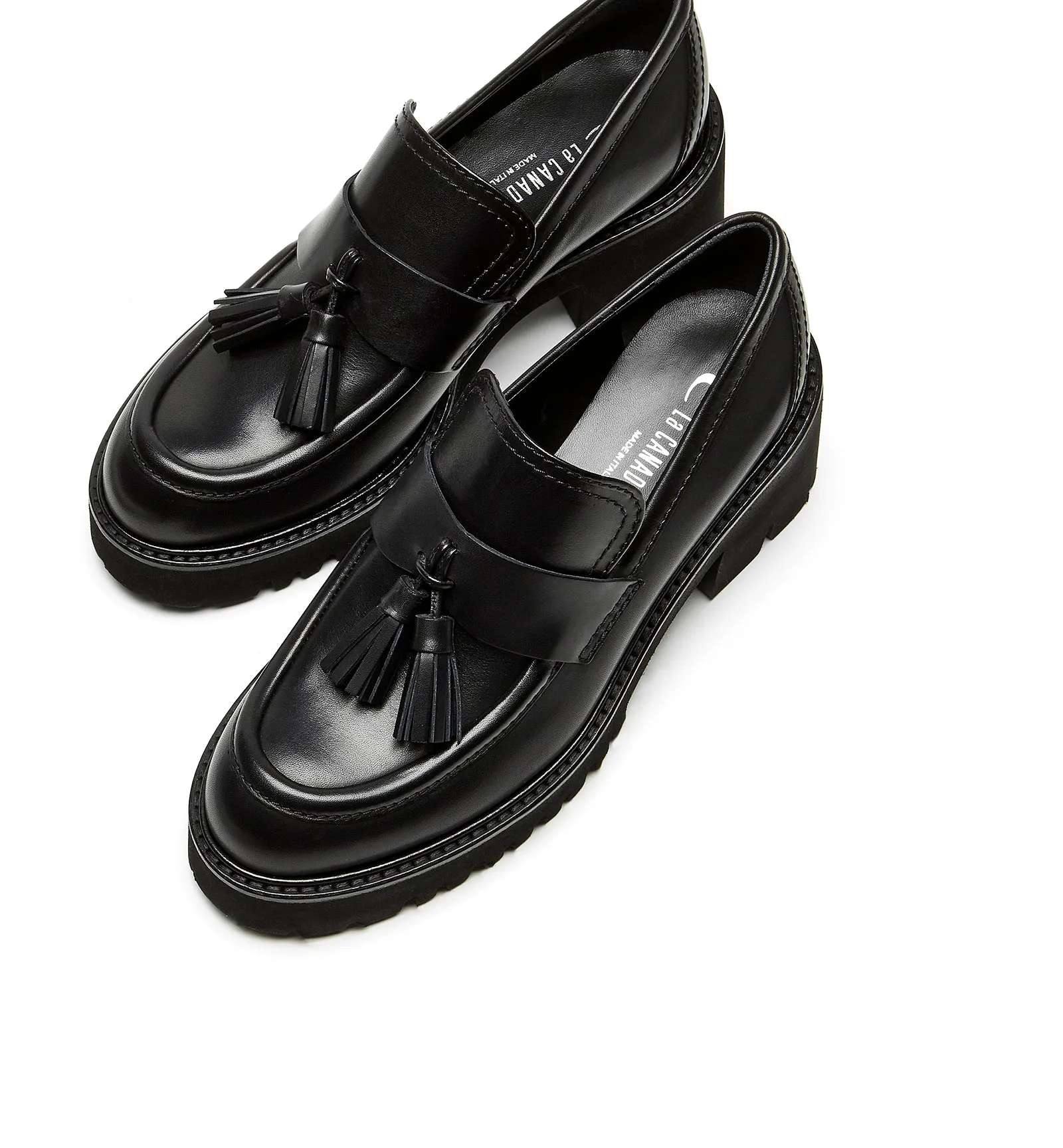 ROAMTASSLE LEATHER LOAFER sold by La CANADIENNE product image thumbnail 3
