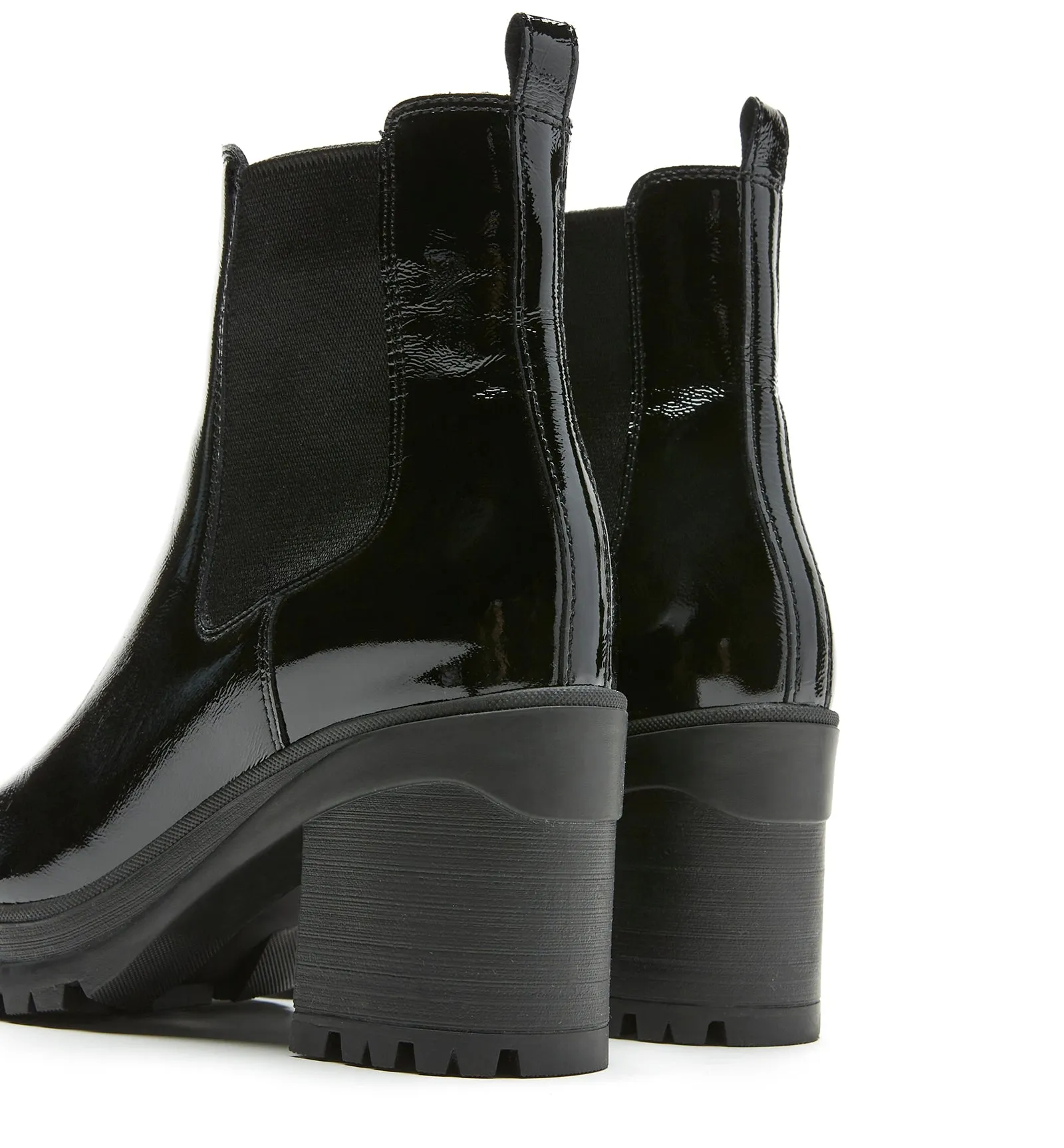PAXTON PATENT LEATHER BOOTIE sold by La CANADIENNE product image thumbnail 4