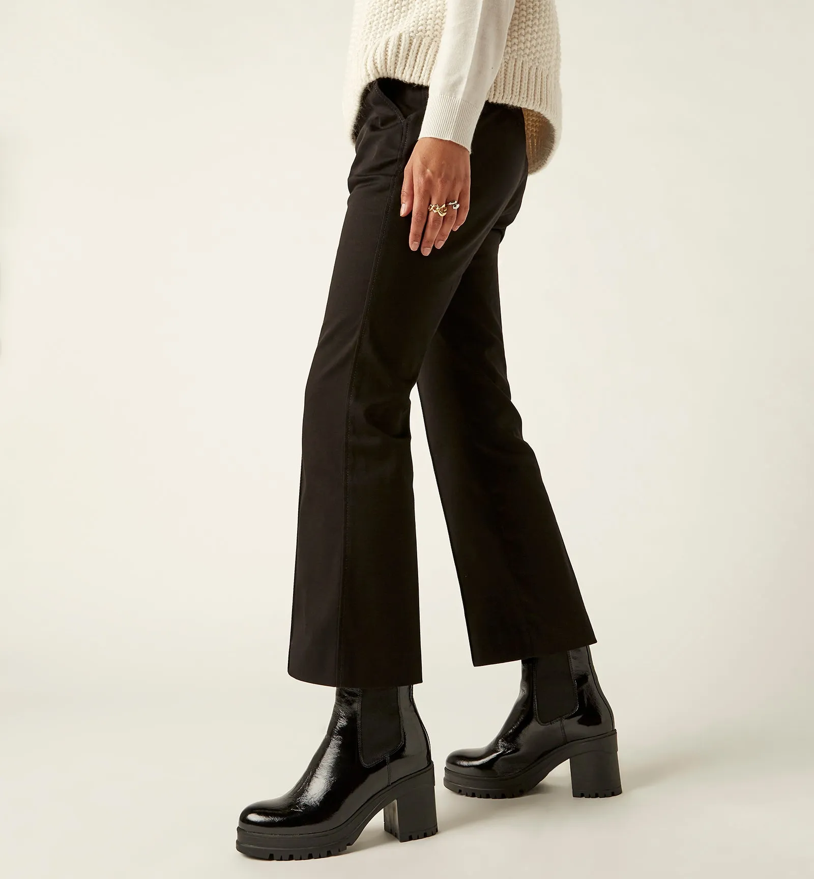 PAXTON PATENT LEATHER BOOTIE sold by La CANADIENNE product image thumbnail 5