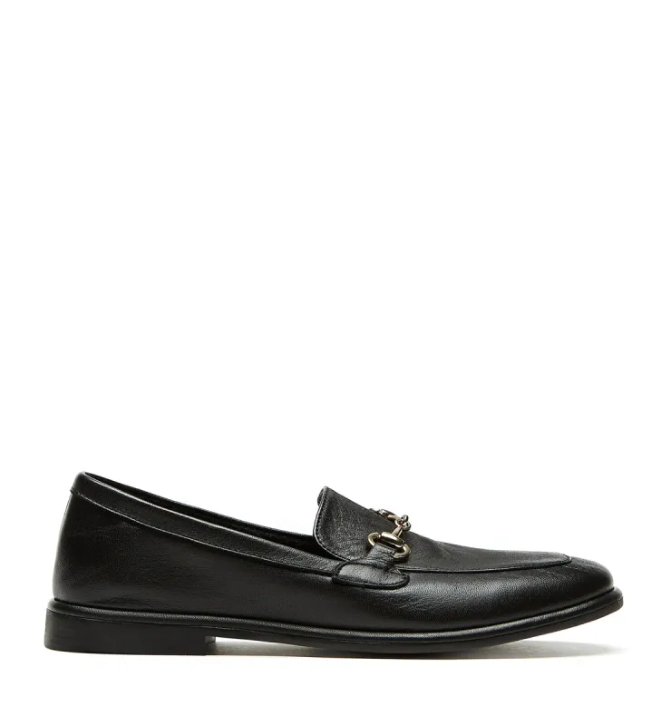 ISA LEATHER LOAFER sold by La CANADIENNE