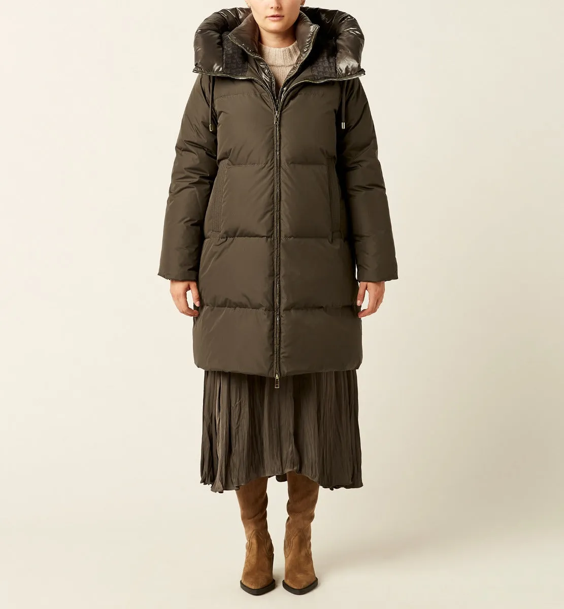 NIMA DOWN PUFFER COAT sold by La CANADIENNE product image thumbnail 2